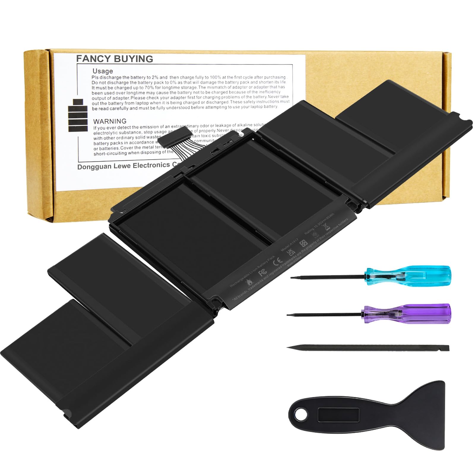 Amazon.com: Fancy Buying A1417 Laptop Battery Replacement for